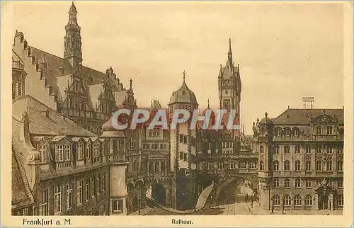 Cartes postales Frankfurt aM Rathaus
