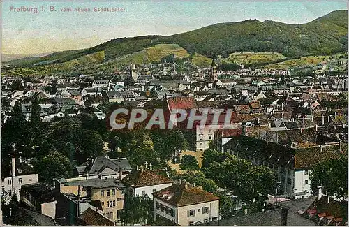 Cartes postales Freiburg lB vom neuen Stadtheater