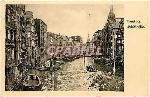 Cartes postales Hamburg Deichtorfleet
