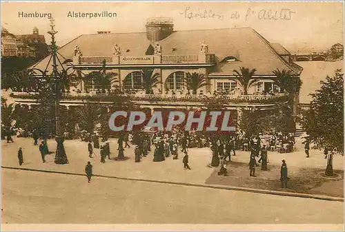 Cartes postales Hamburg Alsterpavillon