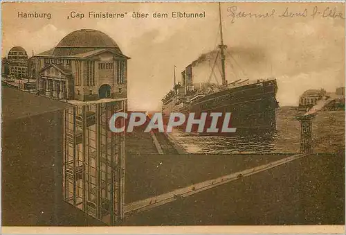 Cartes postales Hamburg Cap Finisterre Bateau
