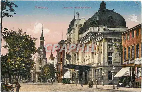 Cartes postales Hamburg Deutsches Schauspielhaus