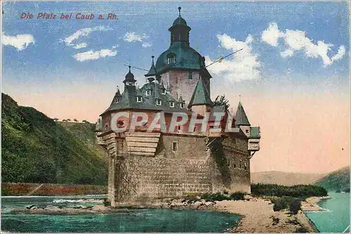 Cartes postales Die Pfalz bei Caub a Rh