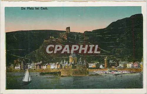 Cartes postales Die Pfalz bei Caub