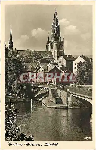 Cartes postales Konstanz Bodensee Munster