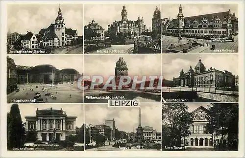 Cartes postales Leipzig