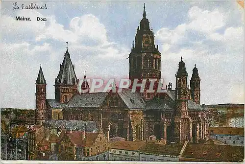 Cartes postales Mainz Dom La Cathedral
