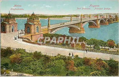 Cartes postales Mainz Strassenbrucke