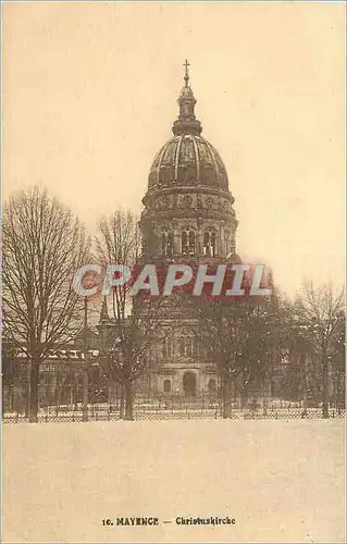 Cartes postales Mayence Christuskirche