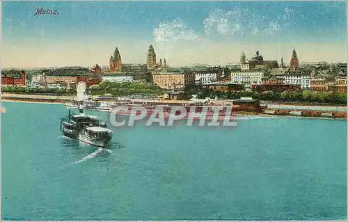 Cartes postales Mainz Bateau