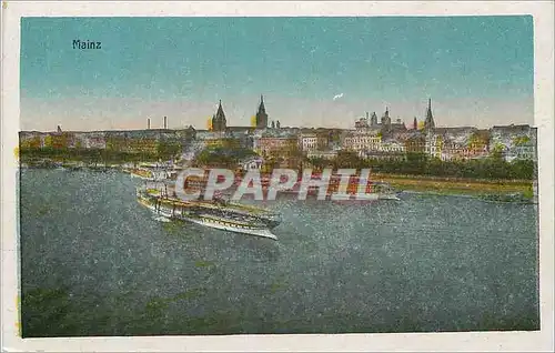 Cartes postales Mainz Bateau