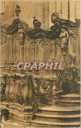 Cartes postales Mainz Chorgestuhl von Ludwig Hermann