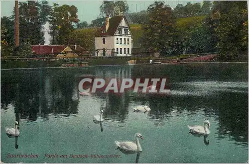 Cartes postales Saarbrucken Partie am Deutsch Mitheininelher