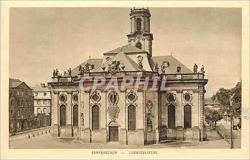 Cartes postales Saarbrucken Ludwigskirche