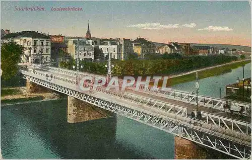 Cartes postales Saarbrucken Louisenbrucke