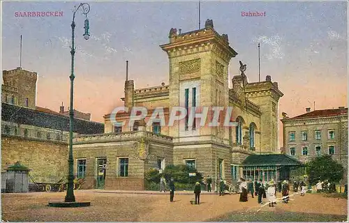Cartes postales Saarbrucken Bahnhof