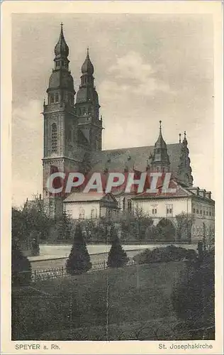 Cartes postales Speyer a Rh St Josephskirche