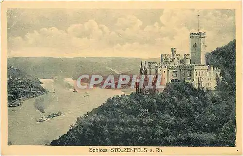 Cartes postales Schloss Stolzenfels a Rh