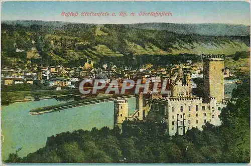 Ansichtskarte AK Schloss Stolzenfels a Rh m Oberlahnstein