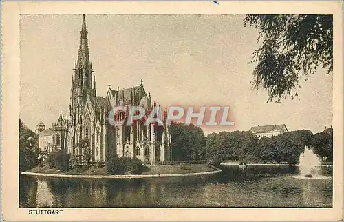 Cartes postales Schloss Stuttgart Johanneskirche