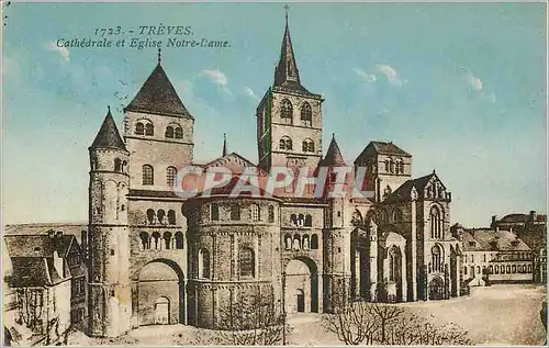 Ansichtskarte AK Treves Cathedrale et Eglise Notre Dame