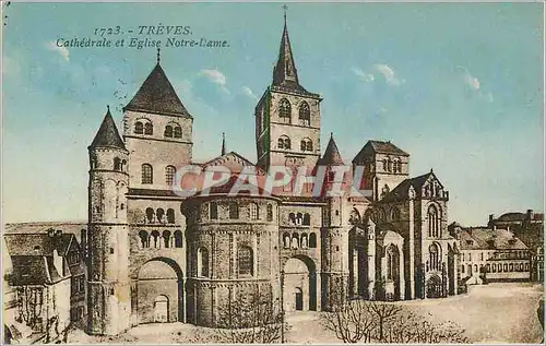 Cartes postales Treves Cathedrale et Eglise Notre Dame