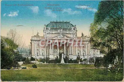 Cartes postales Wiesbaden Theater
