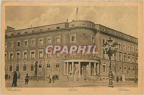 Cartes postales Wiesbaden Chateau