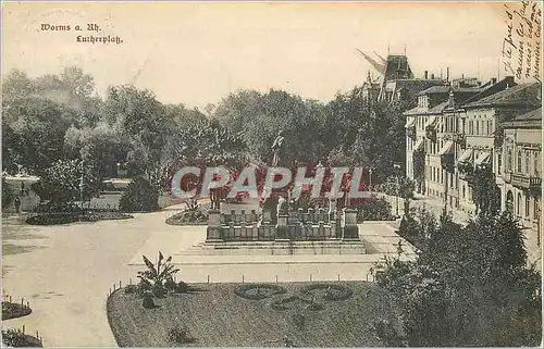 Cartes postales Worms a Rh Eutherplatz