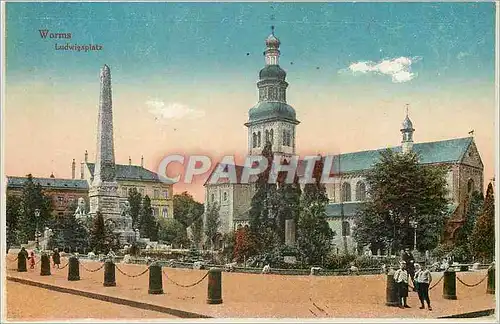 Cartes postales Worms Ludwigsplatz