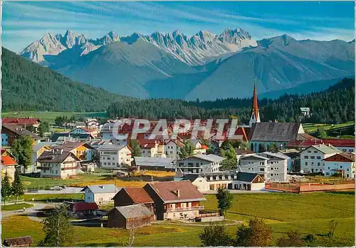 Moderne Karte Seefeld gegen Kalkkogel