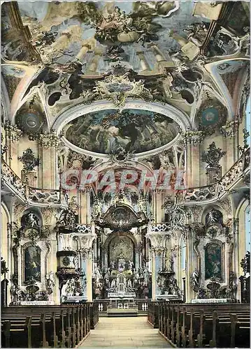 Cartes postales moderne Klosterkirche Birnau Bodensee Erbaut von Peter Thumb