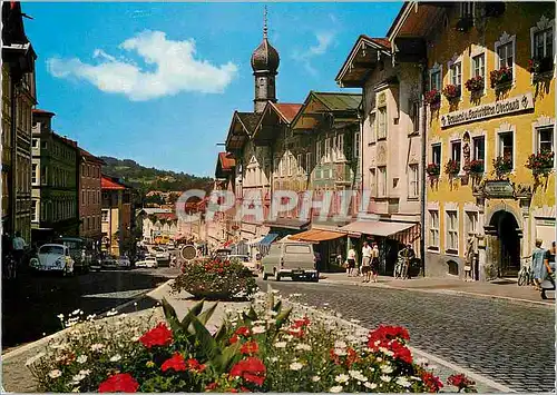 Cartes postales moderne  Oberammergau Oberbayern Hohenluftkurort Beruhmte Passionspiele Obb Luftlmalerei am Rotkappchenh