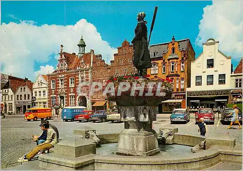 Cartes postales moderne Husum Marktplatz Rathaus