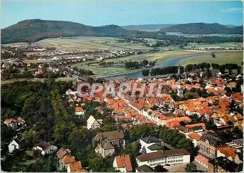 Cartes postales moderne Rinteln Weser Luftbild