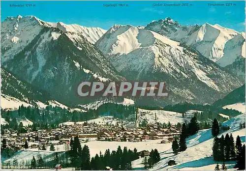 Cartes postales moderne Oberstoorf Heiklimatischer Kurort in den Aligauer Alpen