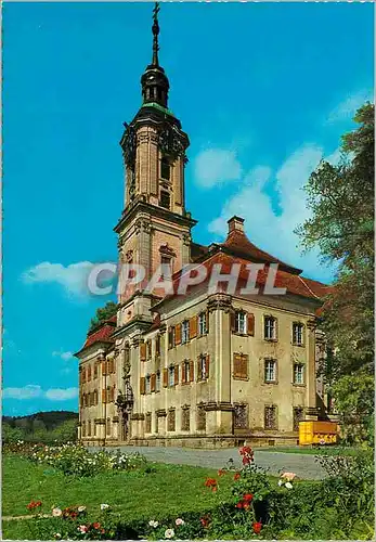 Moderne Karte Walfahrtskirche Birnau Barockjuwel am Bodensee