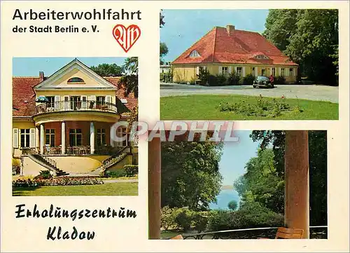 Moderne Karte Erholungszentrum Kladow der Arbeiterwohlfahrt der Stadt Berlin Neukladow Allee Berlin