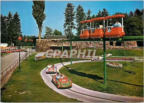 Cartes postales moderne Europa Park Freizeit und Famillienpark Rust Baden Einschienen und Monzabahn