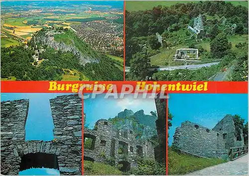Cartes postales moderne Burgruine Hohentwiel bei Singen A h