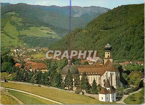 Moderne Karte Kloster St Trudpert Munstertal Schwarzwald