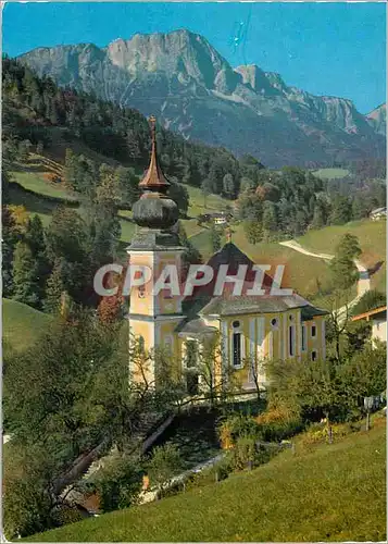 Cartes postales moderne Maria Gern mit Untersberg