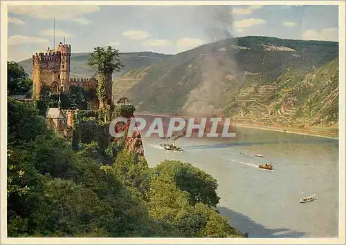 Cartes postales moderne Le Rhin Chateau de Rheinstein
