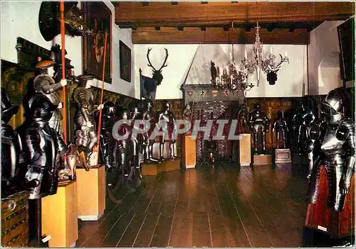 Cartes postales moderne Burg Altena Westfalen Museum der Grafschaft Mark Rittersaal Militaria