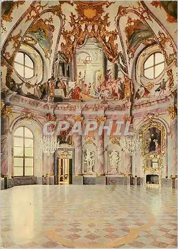 Moderne Karte Der Kaisersaal Der Wurzburger Residenz von Balthasar Neumann