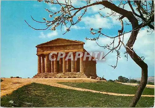 Cartes postales moderne Agrigento Temple de la Concorde