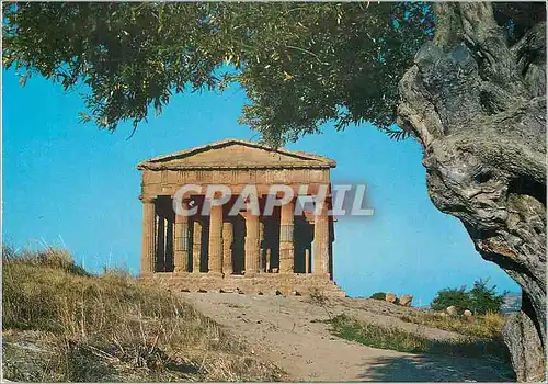 Cartes postales moderne Agrigento Temple de la Concorde