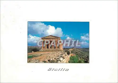 Cartes postales moderne Agrigento Temple de la Concordia