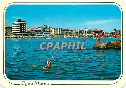 Cartes postales moderne Igea Marina Hotels vu de la mer