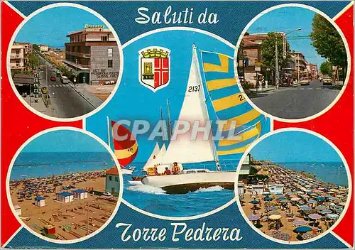 Cartes postales moderne Saluti da Torre Pedrera